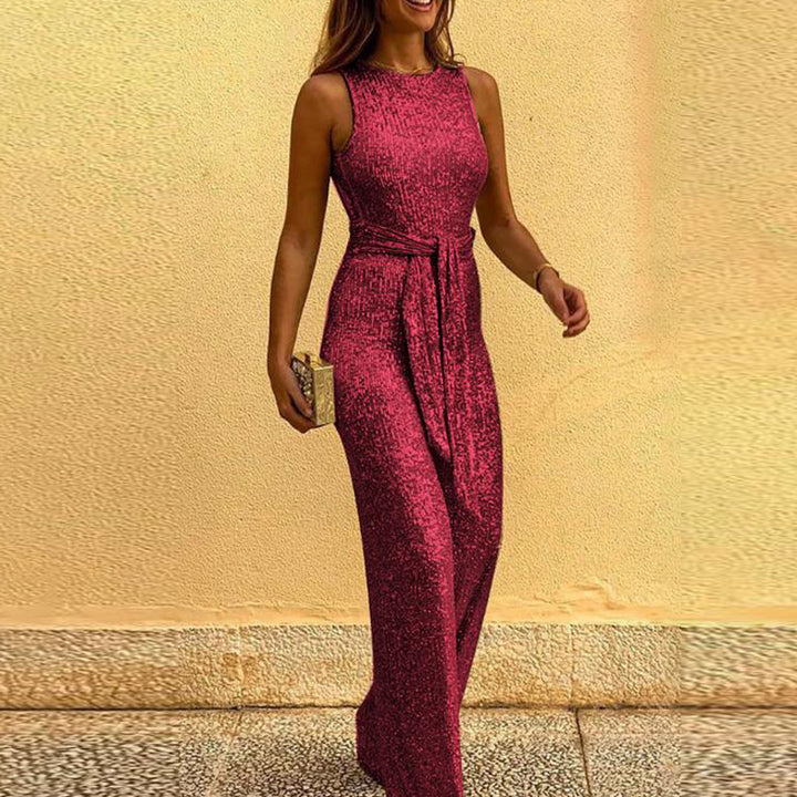 Amelia | elegancki kombinezon z cekinami