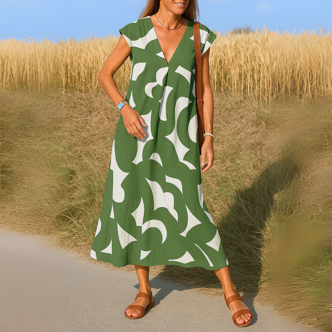 Valérie - Elegancka Sukienka Wiosenna