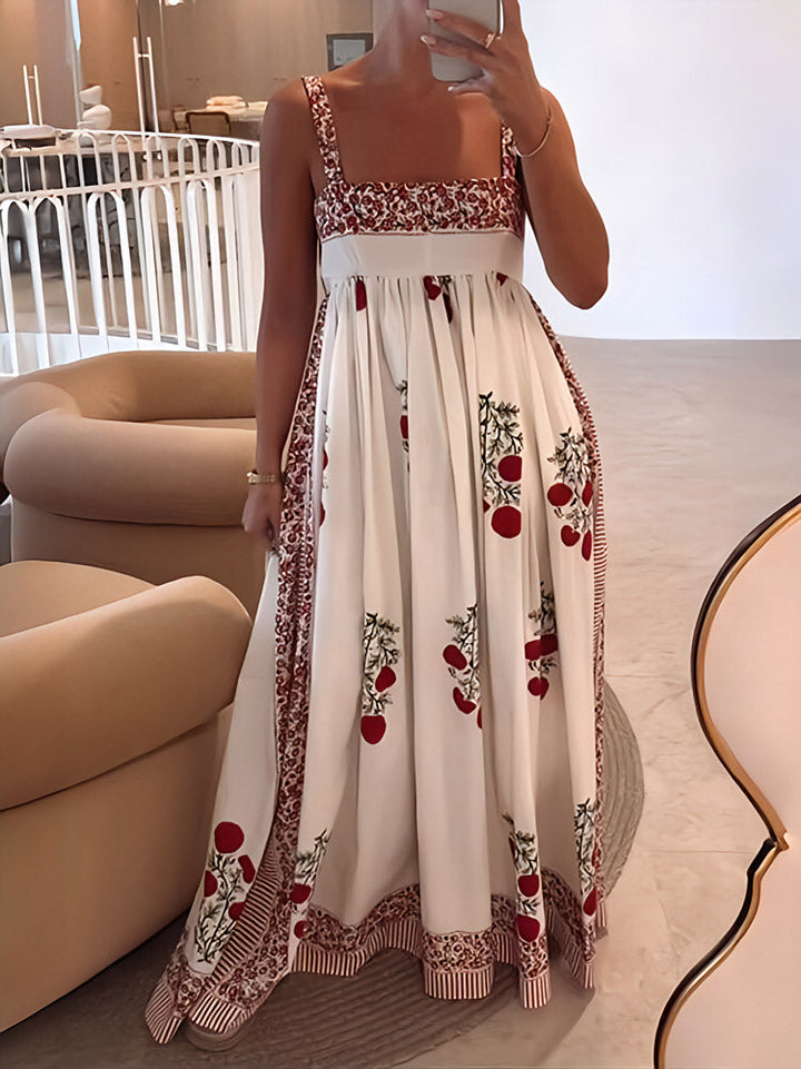 Rosa - Elegancka Sukienka Maxi