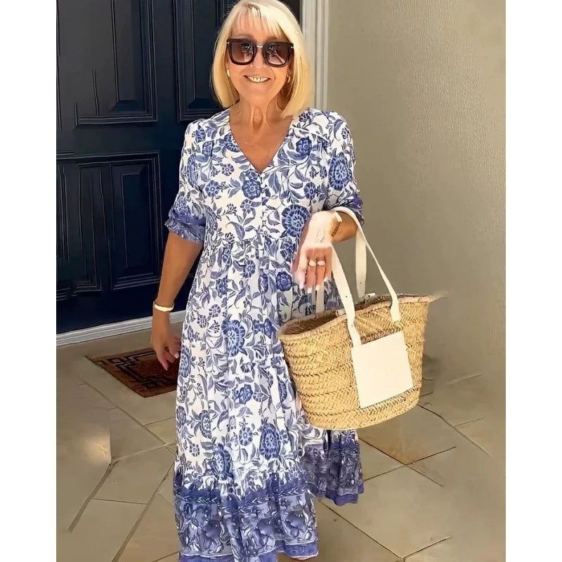 GINA - Elegancka Sukienka Boho