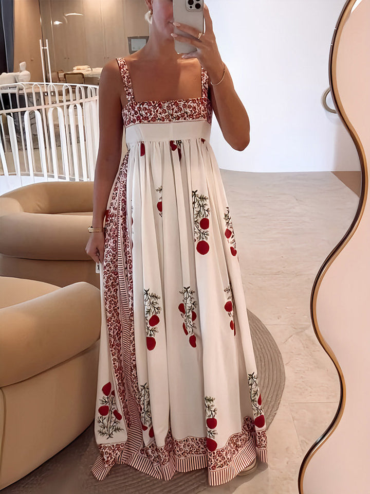 Rosa - Elegancka Sukienka Maxi
