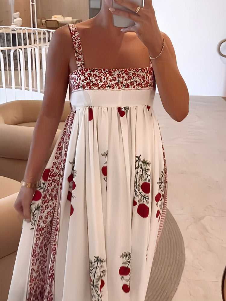 Rosa - Elegancka Sukienka Maxi