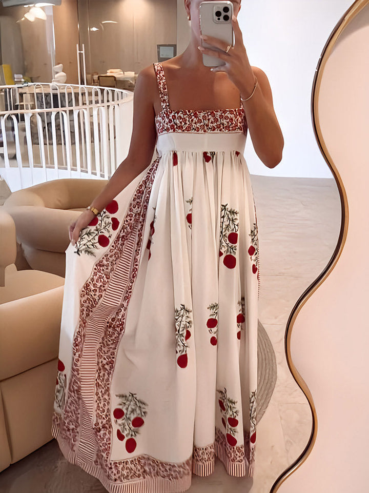 Rosa - Elegancka Sukienka Maxi