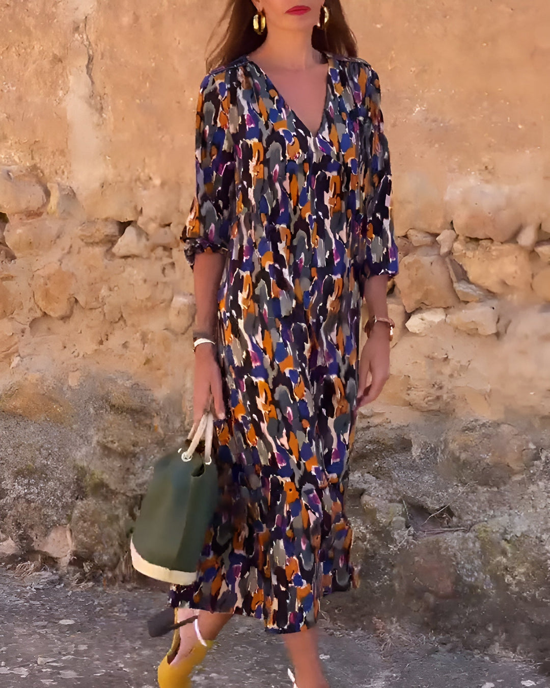 Nathalie - Elegancka Sukienka Vintage