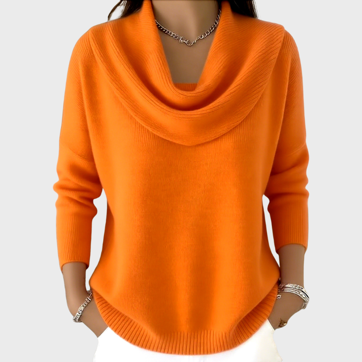 Clara | Sweter z dekoltem w serek
