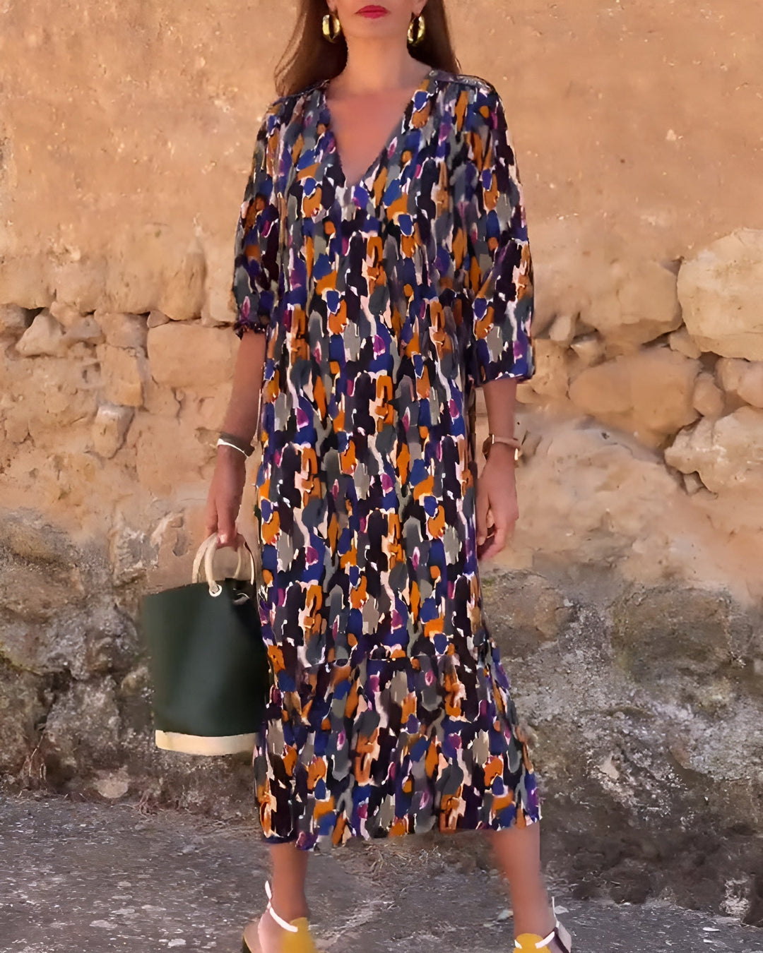 Nathalie - Elegancka Sukienka Vintage