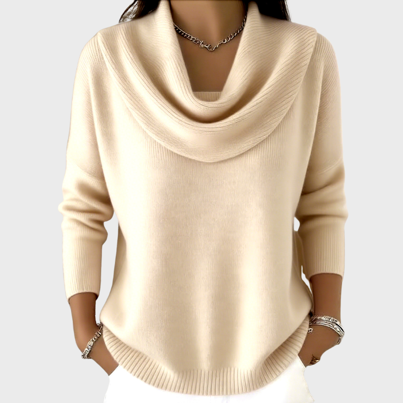 Clara | Sweter z dekoltem w serek
