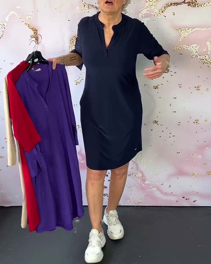 Hanne - Elegancka i Uniwersalna Sukienka