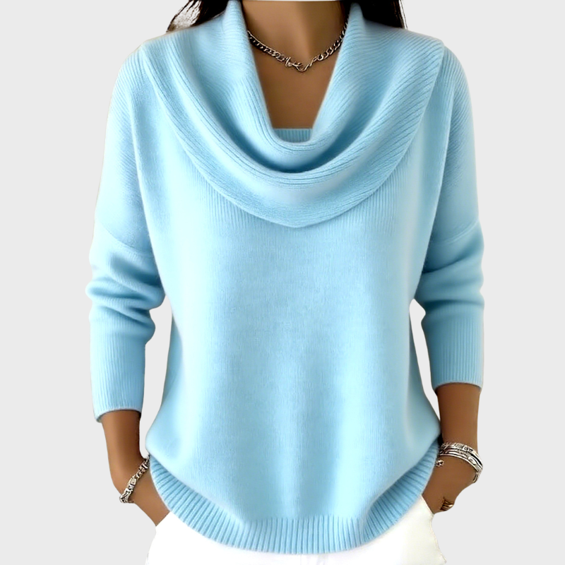 Clara | Sweter z dekoltem w serek
