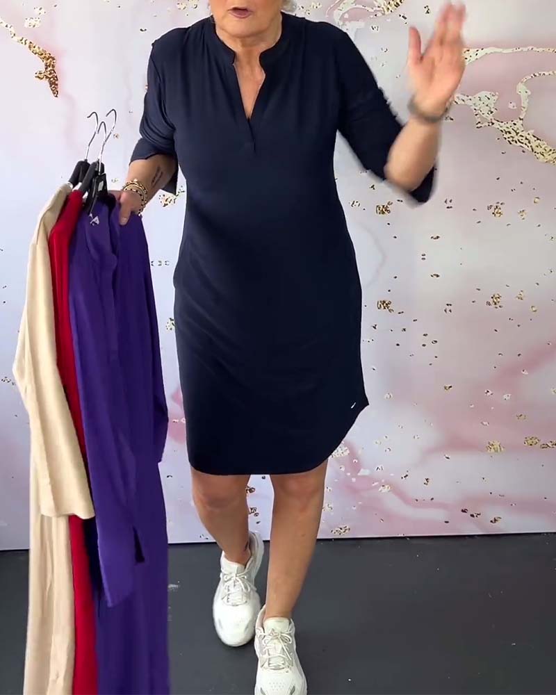 Hanne - Elegancka i Uniwersalna Sukienka