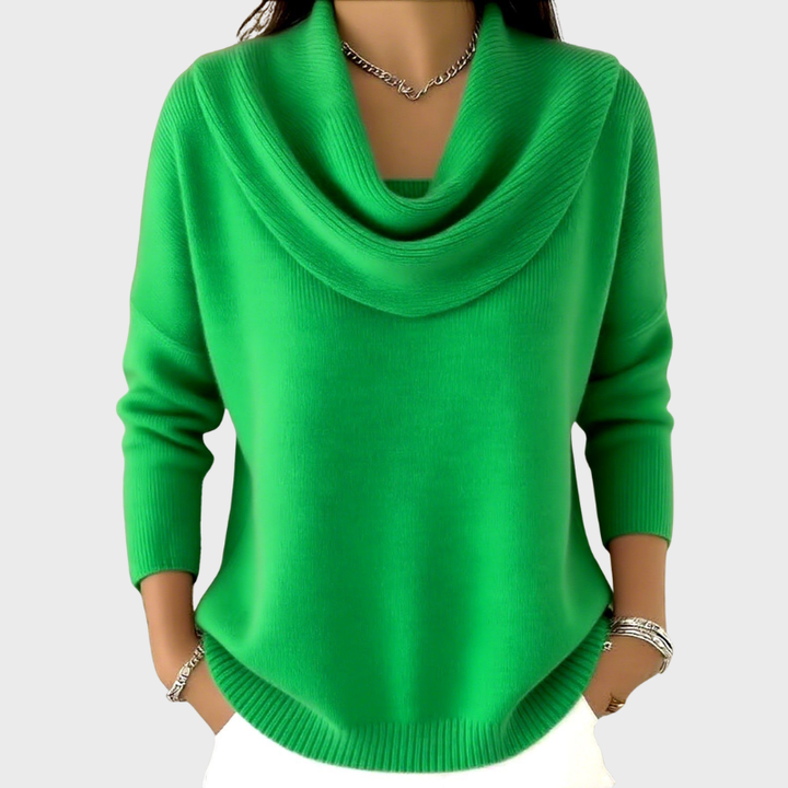 Clara | Sweter z dekoltem w serek