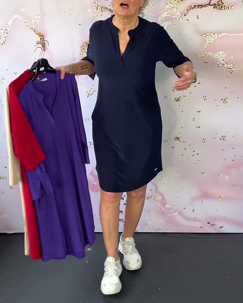 Hanne - Elegancka i Uniwersalna Sukienka