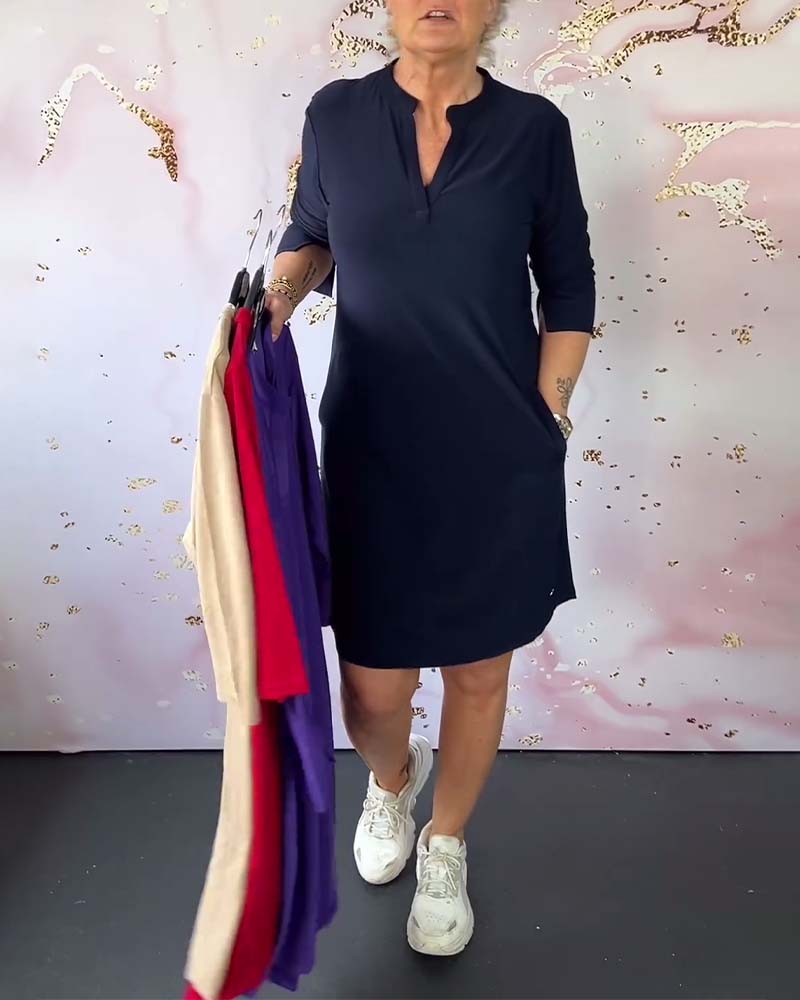 Hanne - Elegancka i Uniwersalna Sukienka