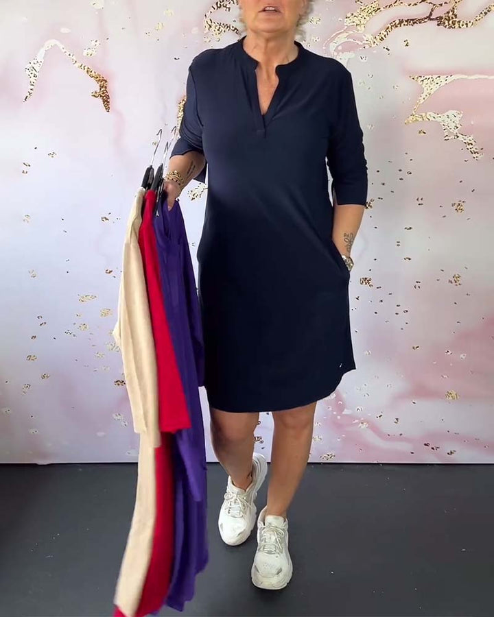 Hanne - Elegancka i Uniwersalna Sukienka
