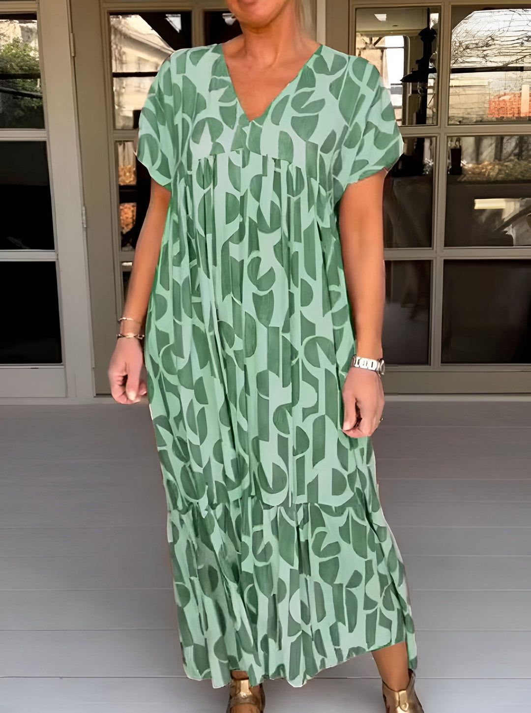 Colette - Elegancka i Przewiewna Sukienka