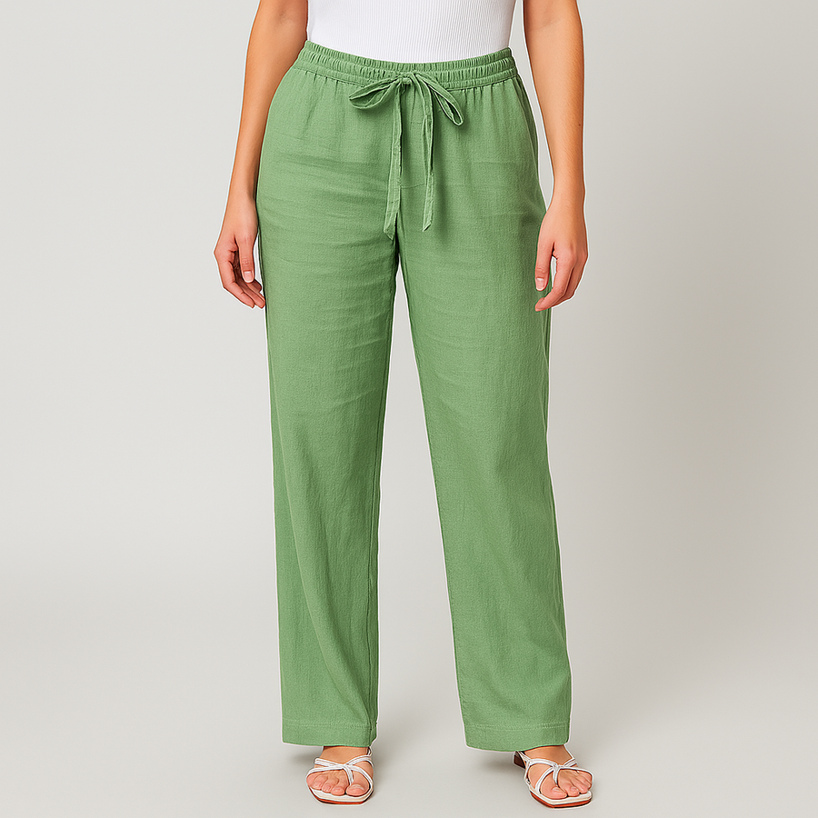 Jane - Eleganckie Spodnie Letnie