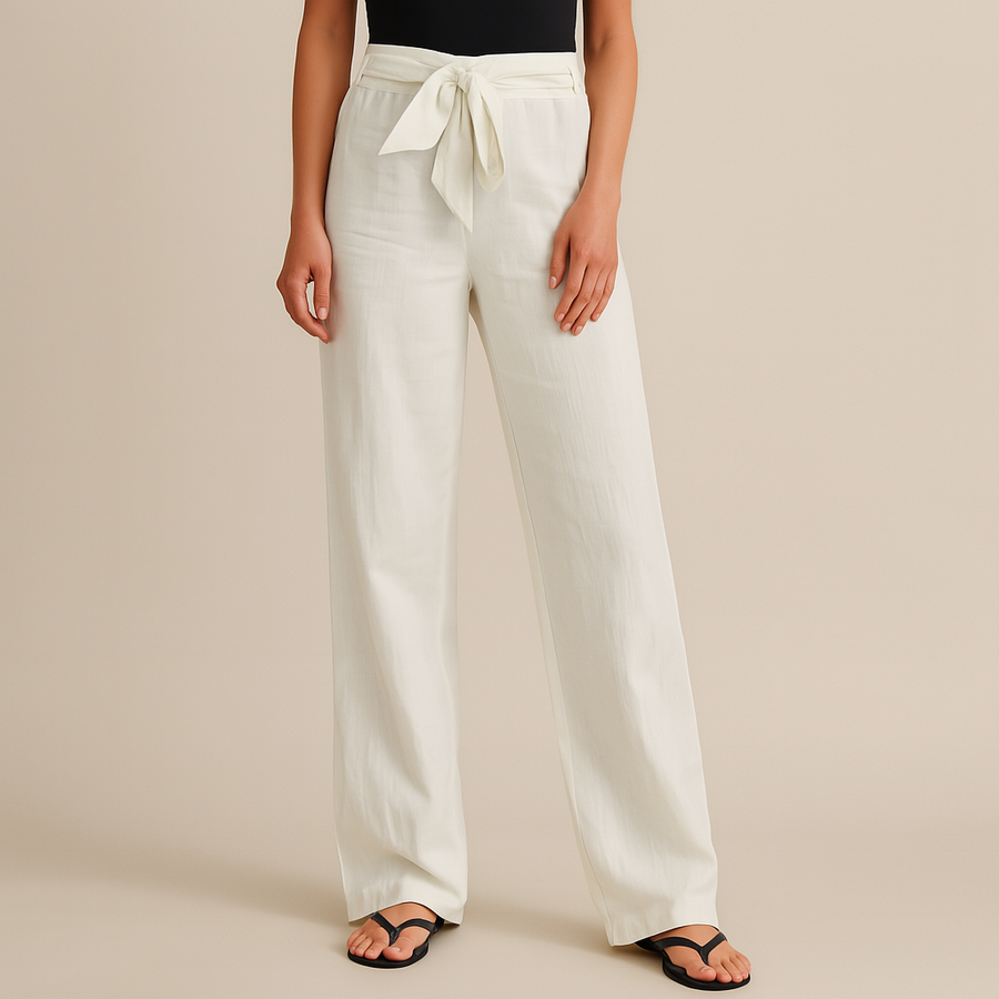 Jane - Eleganckie Spodnie Letnie