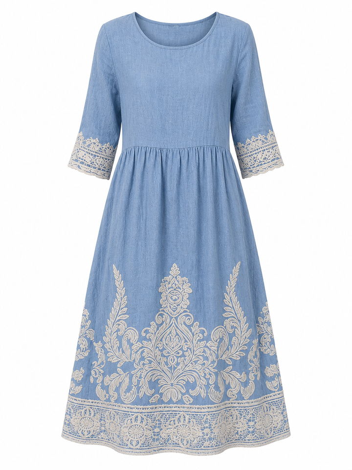 Ámbar | elegancka sukienka kwiatowa