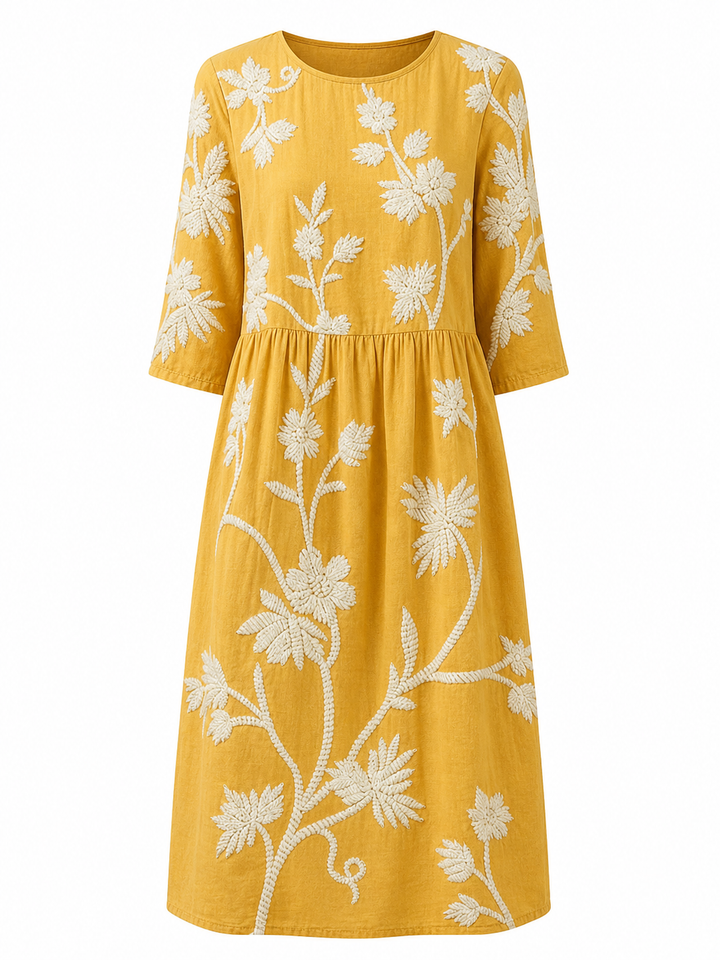 Paula | elegancka sukienka kwiatowa