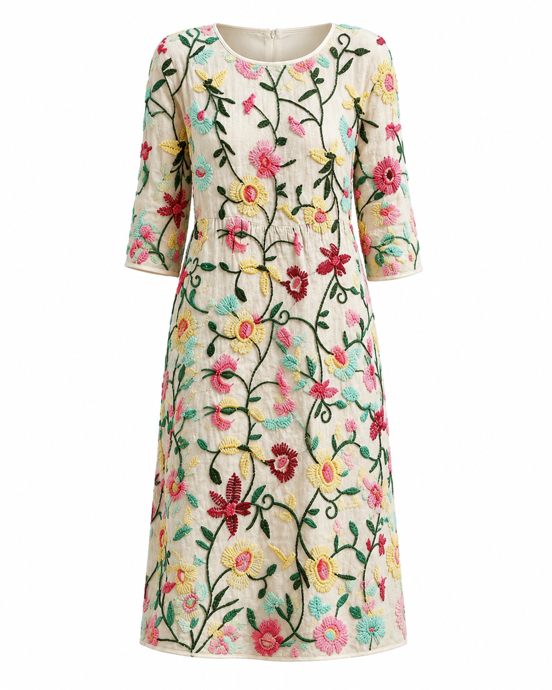 María | elegancka sukienka kwiatowa