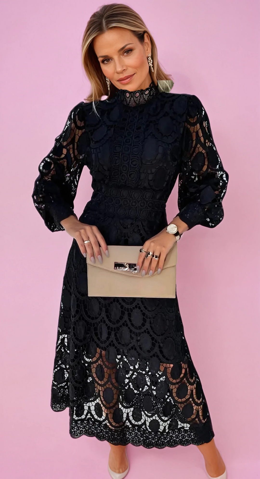 Charlotte - Elegancka Sukienka Midi