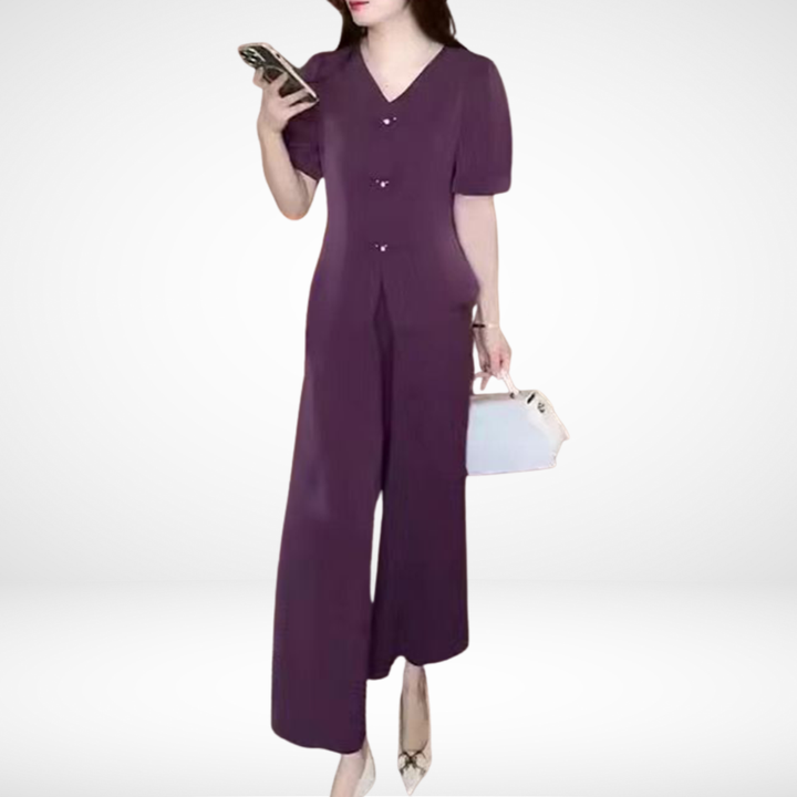 Elsie™ Elegancki Zestaw Krótkich Rękawów