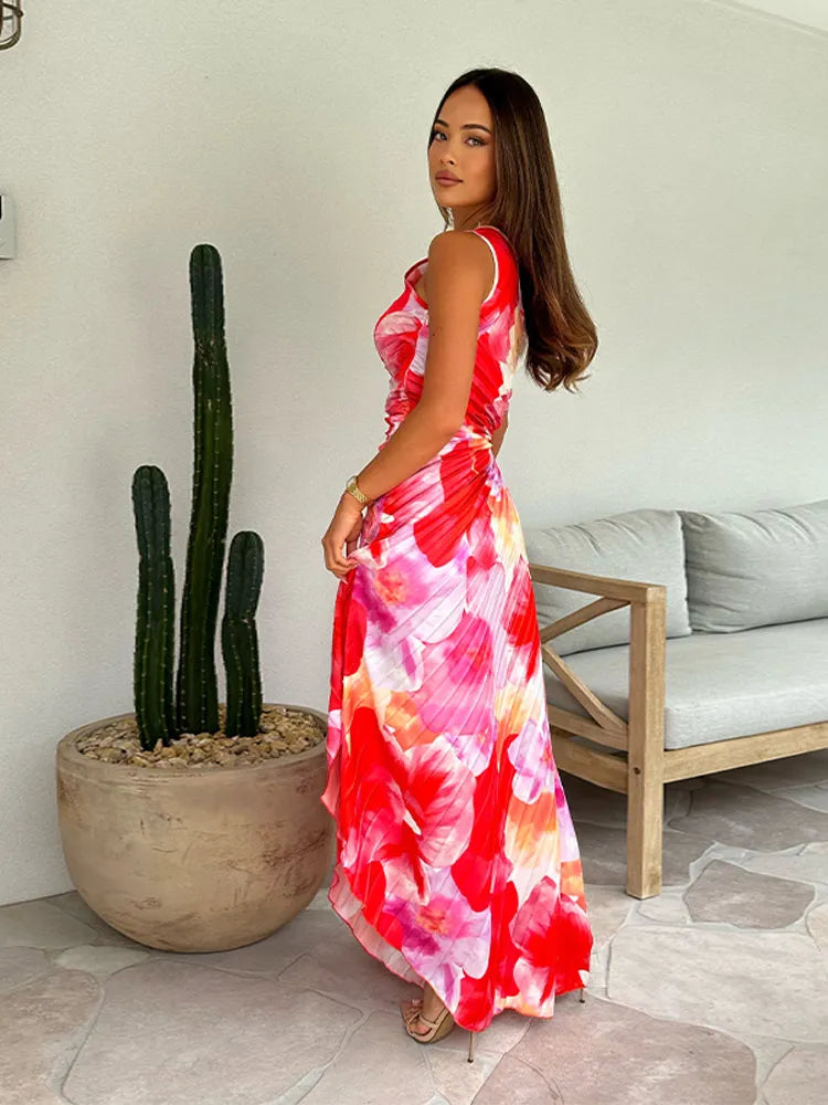 Katie - Elegancka Sukienka Plisowana