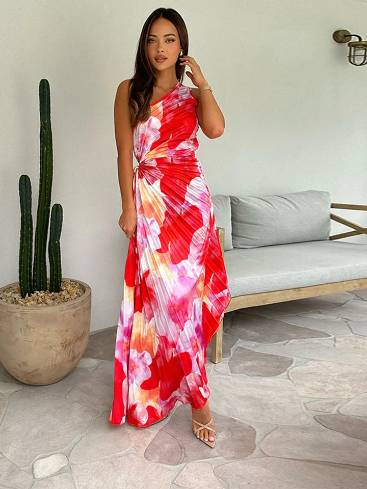 Katie - Elegancka Sukienka Plisowana