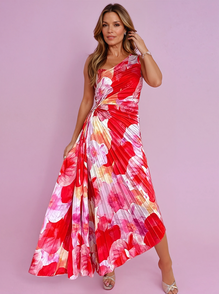 Katie - Elegancka Sukienka Plisowana