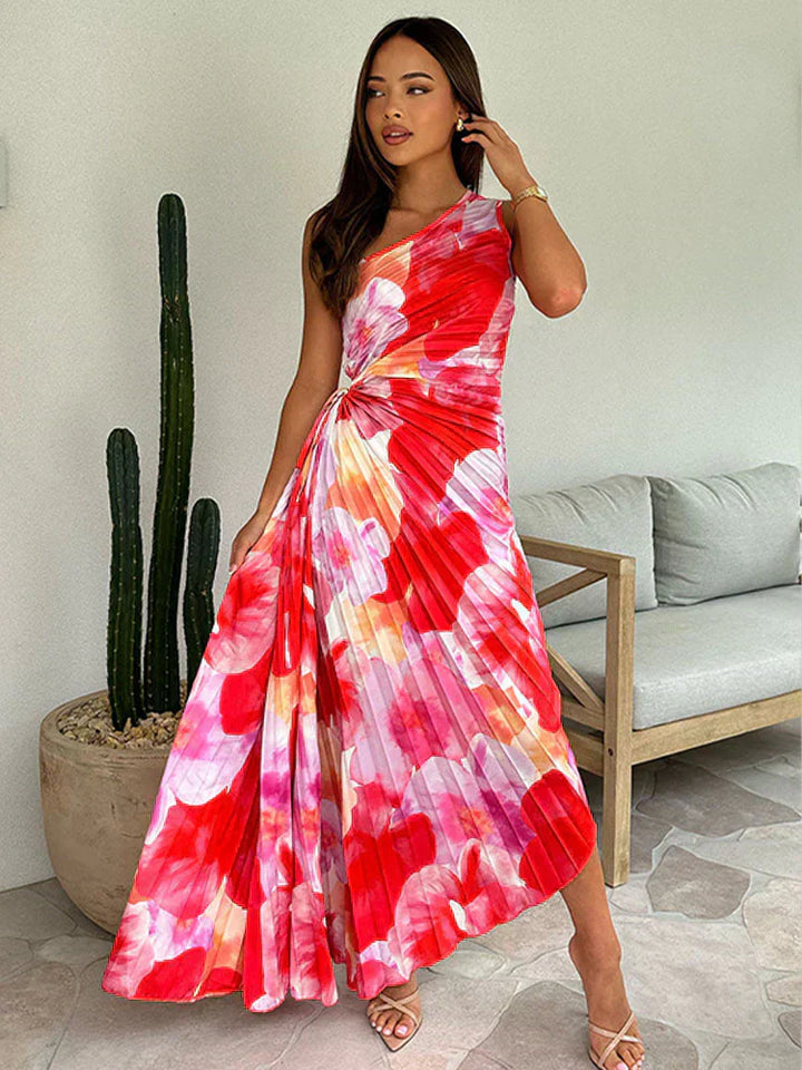 Katie - Elegancka Sukienka Plisowana