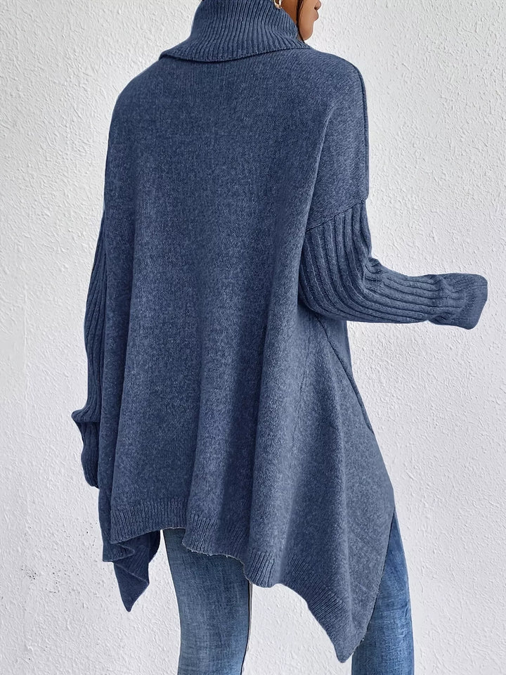 Helena | Sweter z wysokim kołnierzem