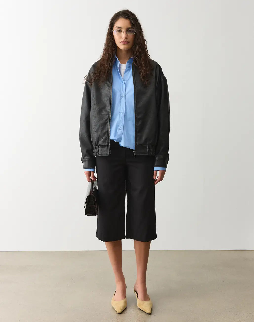 Wanda | Skórzana kurtka oversize