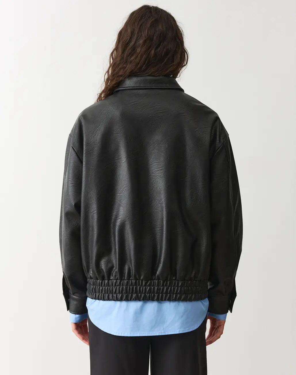 Wanda | Skórzana kurtka oversize