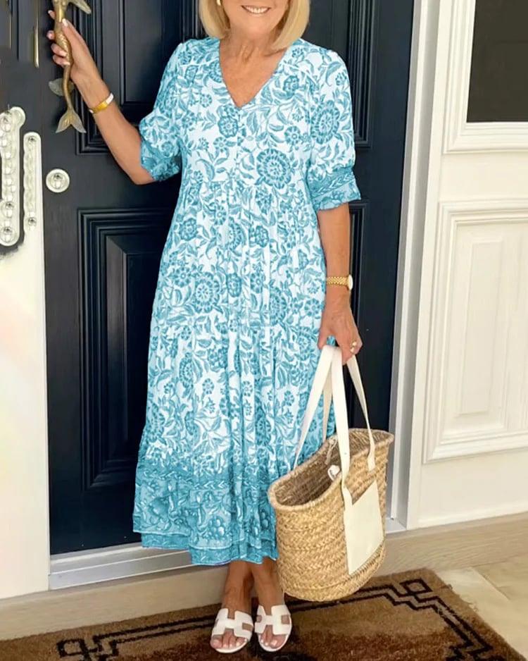 GINA - Elegancka Sukienka Boho