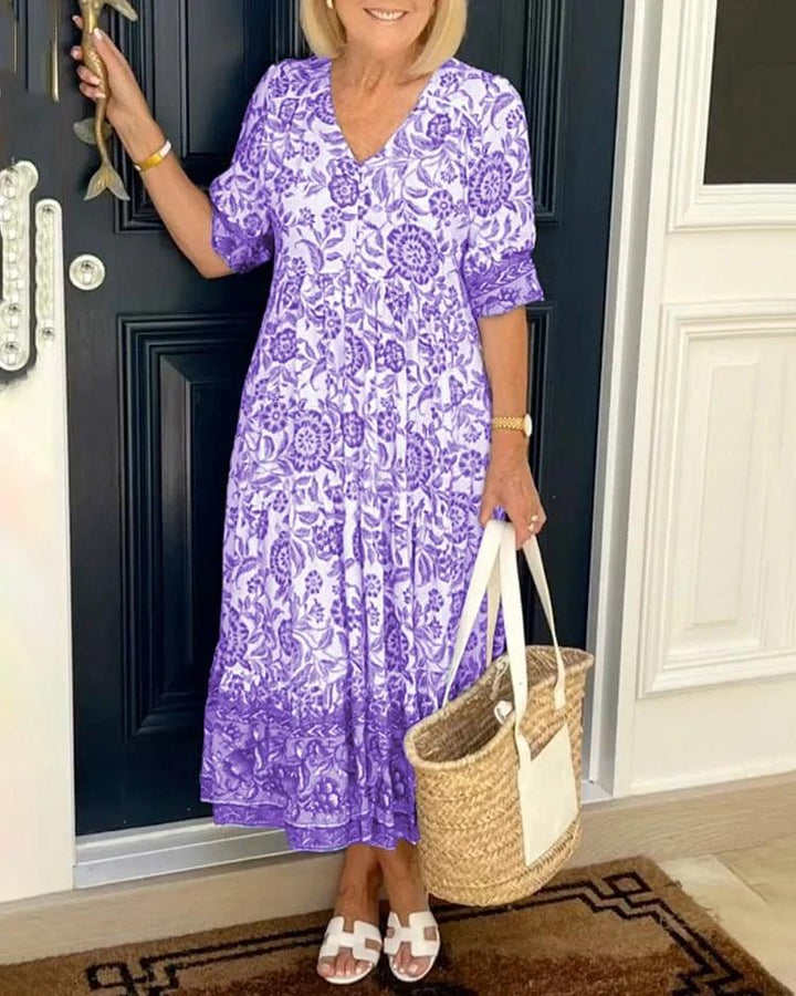 GINA - Elegancka Sukienka Boho