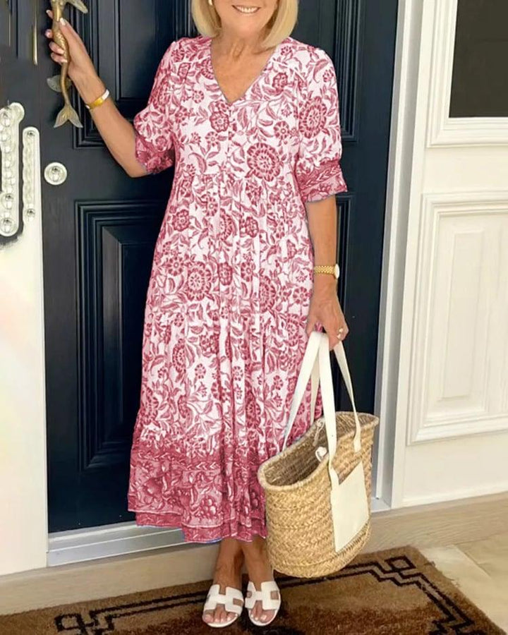 GINA - Elegancka Sukienka Boho