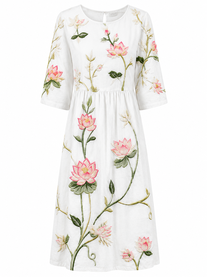 Chloe | elegancka sukienka kwiatowa